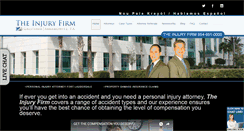 Desktop Screenshot of flinjuryfirm.com